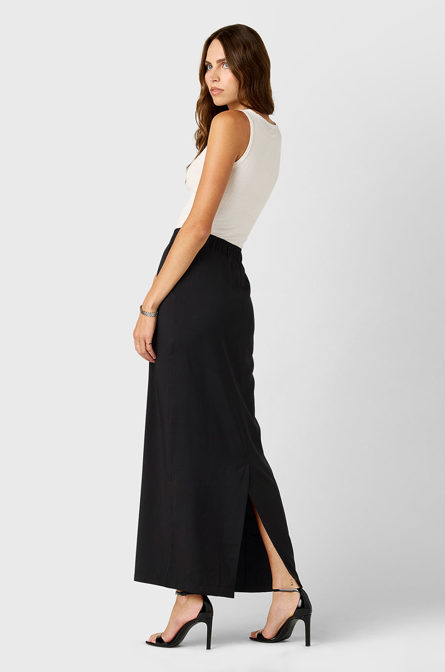 THE TROUSER SKIRT IN BLACK