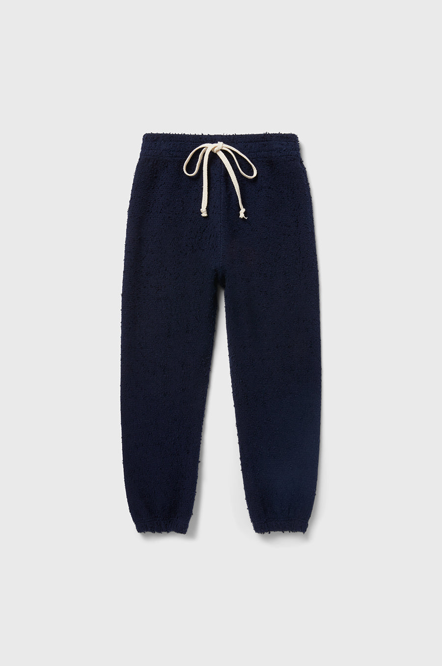 little lady & petit sailor Kids Vintage Sweatpant in Navy Bouclé